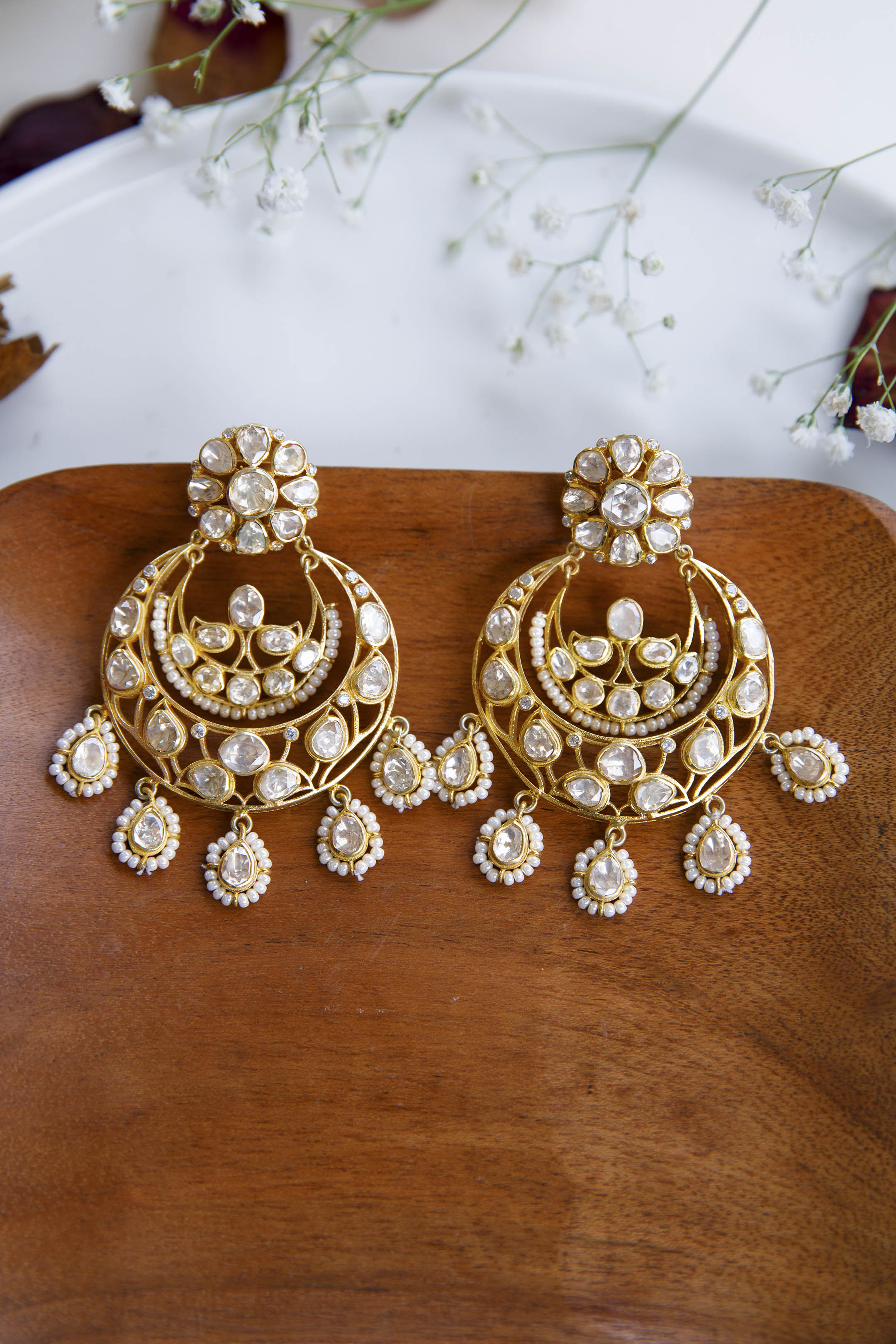 isha-moissanite-polki-earrings