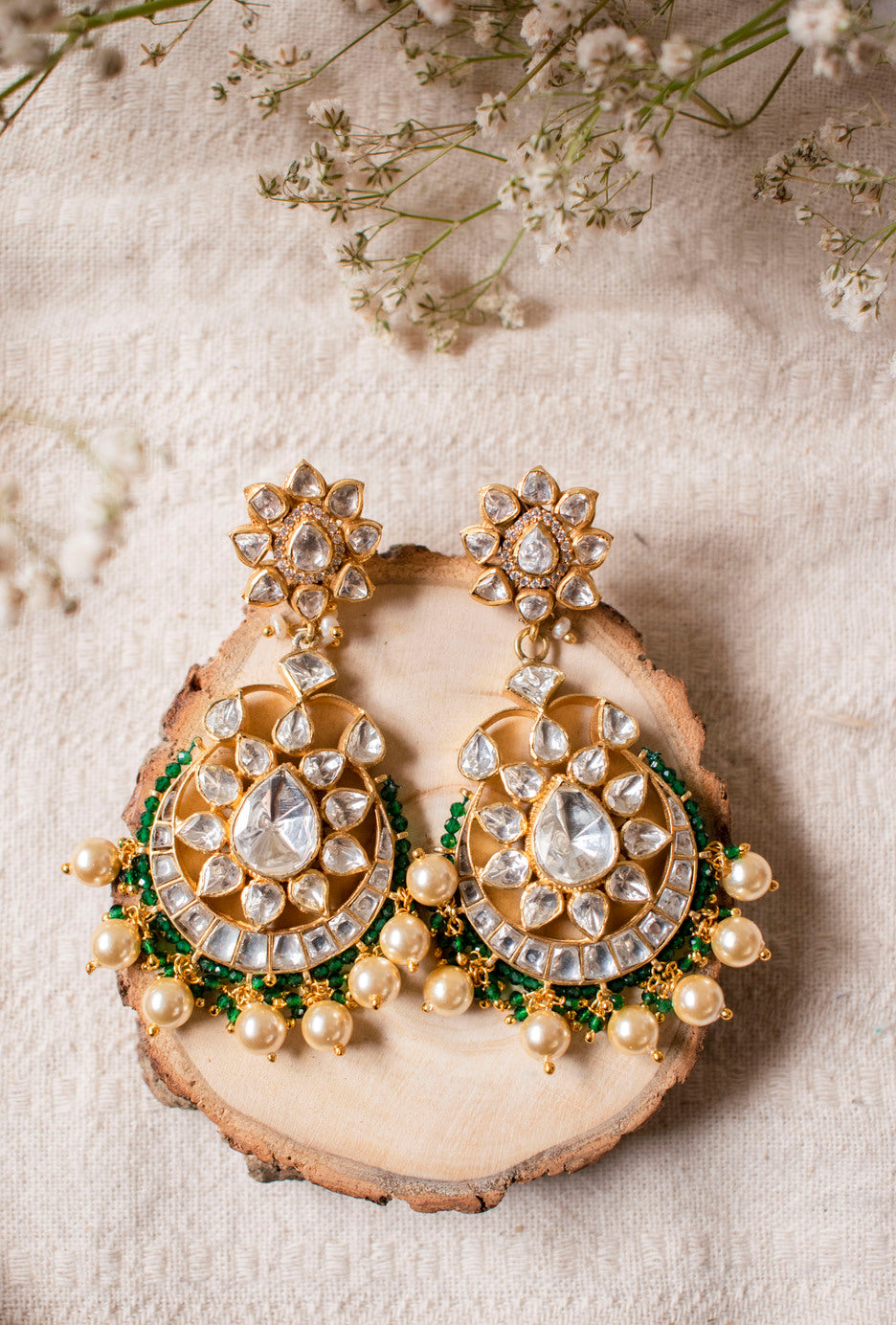 rajmata-moissanite-polki-earrings